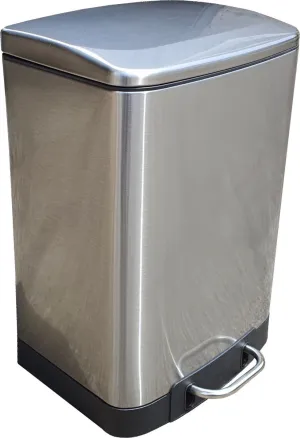 12 Litres Stainless Steel Foot Pedal Bin
