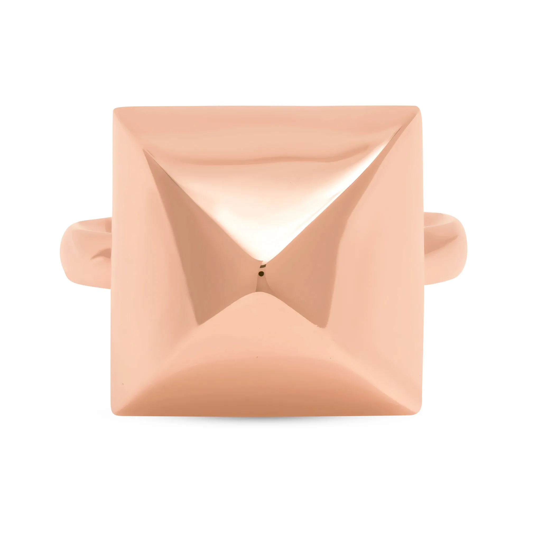 14K Gold Spike Ring