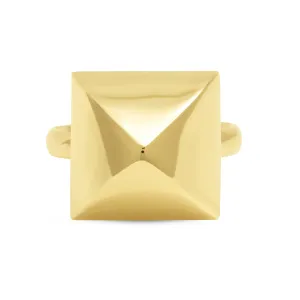 14K Gold Spike Ring