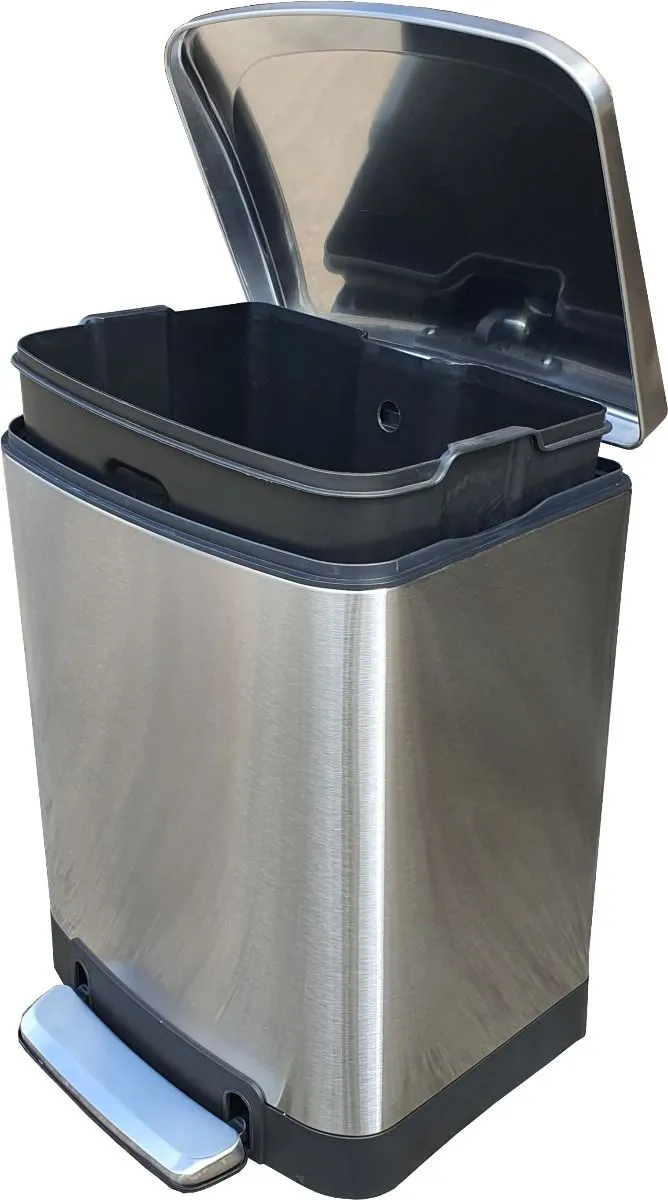 20 Litres Stainless Steel Foot Pedal Bin