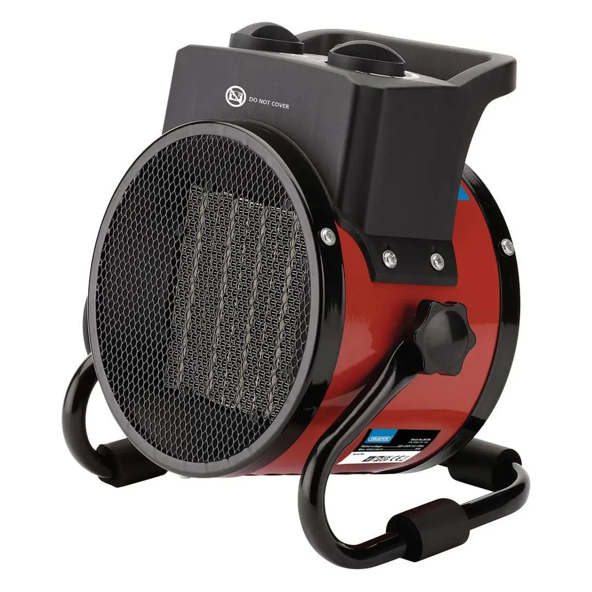 2kW Electric Space Heater PTC Workshop Warehouse Office Energy Efficient Draper