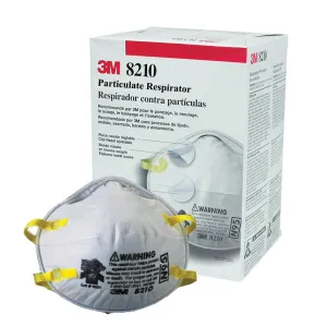 3M Disposable Particulate Respirator N95 Masks 8210