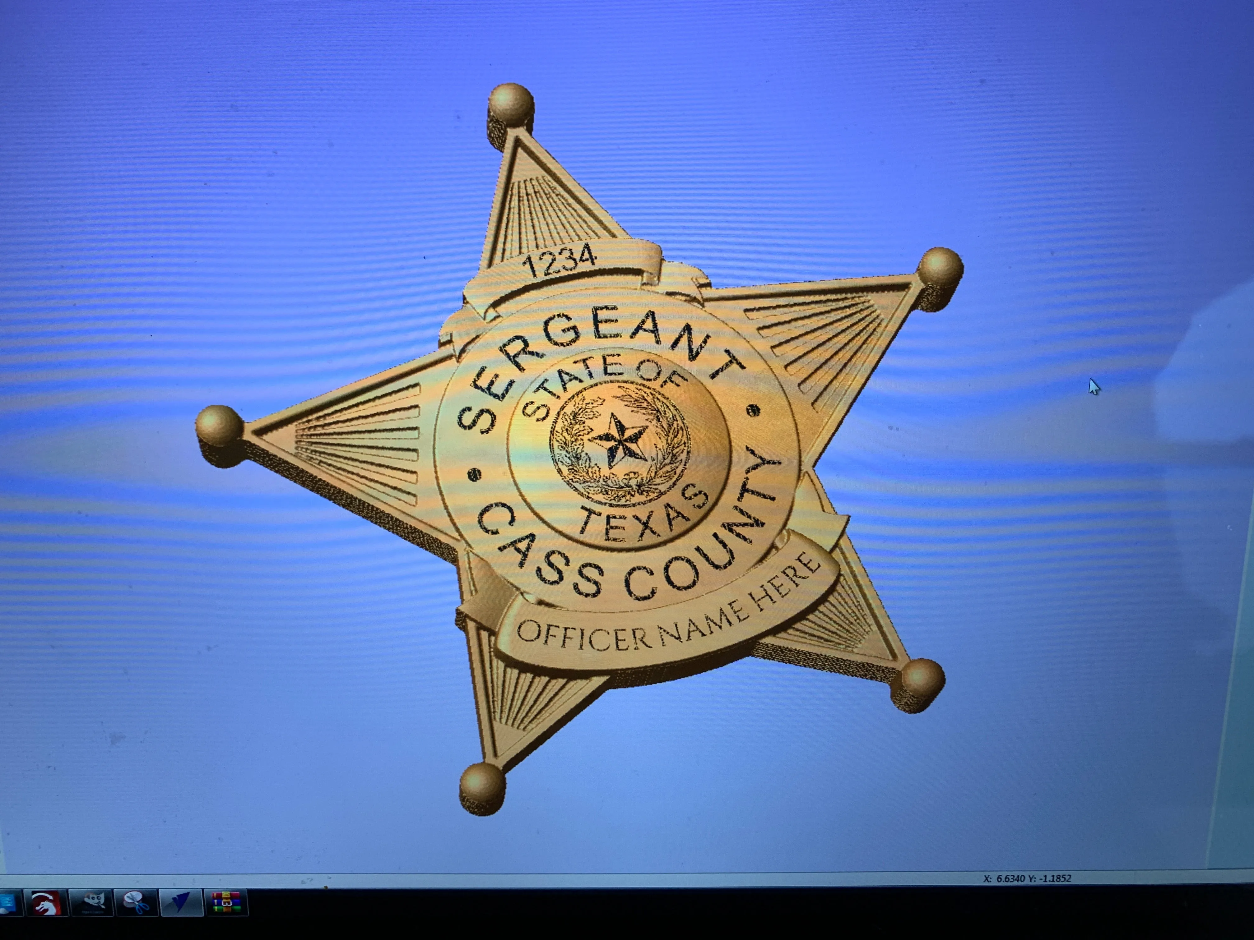 5 point sheriff badge