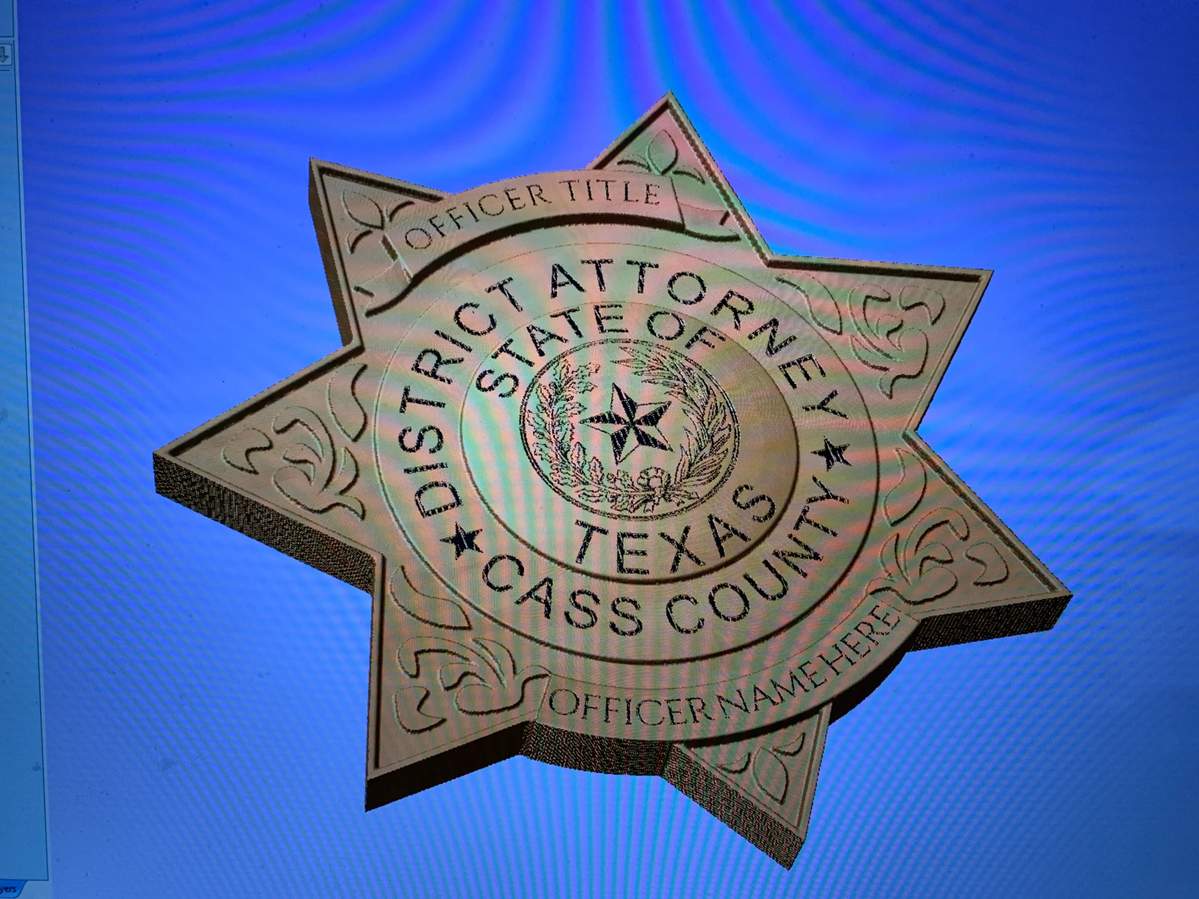 7 Point Sheriff badge