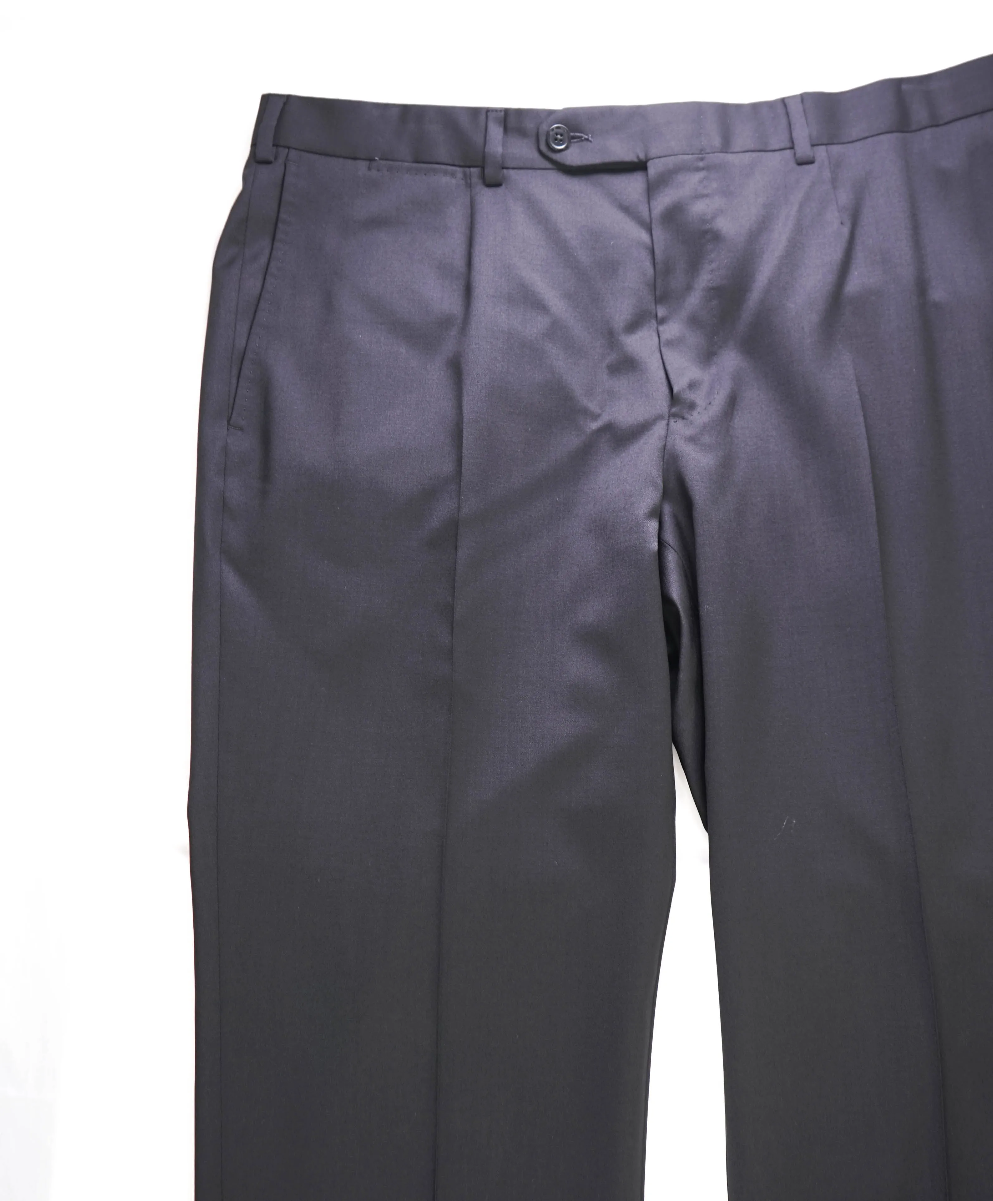 $795 ERMENEGILDO ZEGNA - "MICBLK MILA" Black Premium Dress Pants - 35W (52EU)
