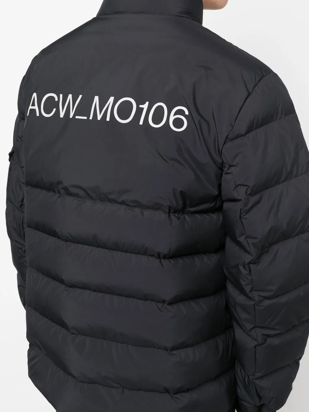 A-COLD-WALL* logo-print padded jacket