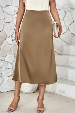 Alexis High Waist Midi Skirt