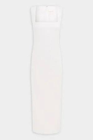 Alice Midi Dress in Ivory