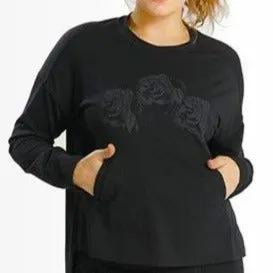Amara Boxy Crew // Black