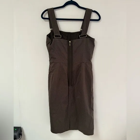 Antonio Melani Brown‎ Textured Dress, Size 8