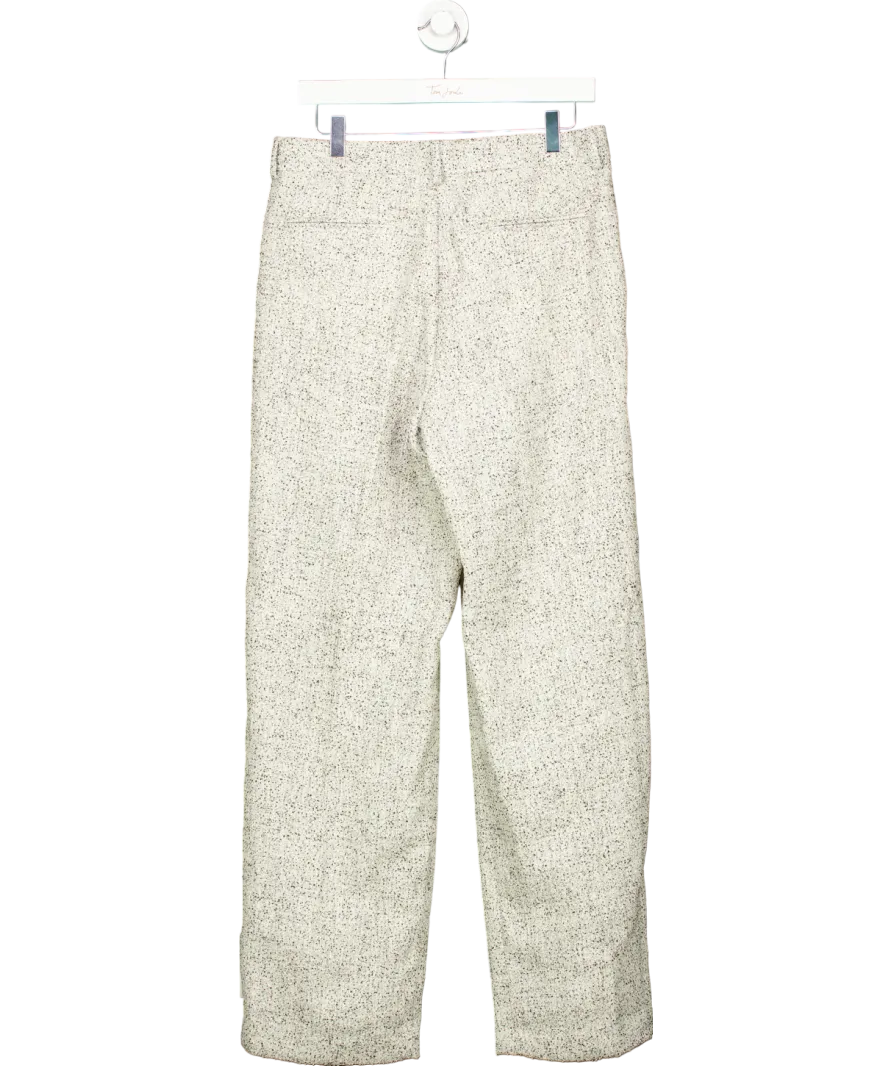ASOS Black & White Straight Leg Trousers W32