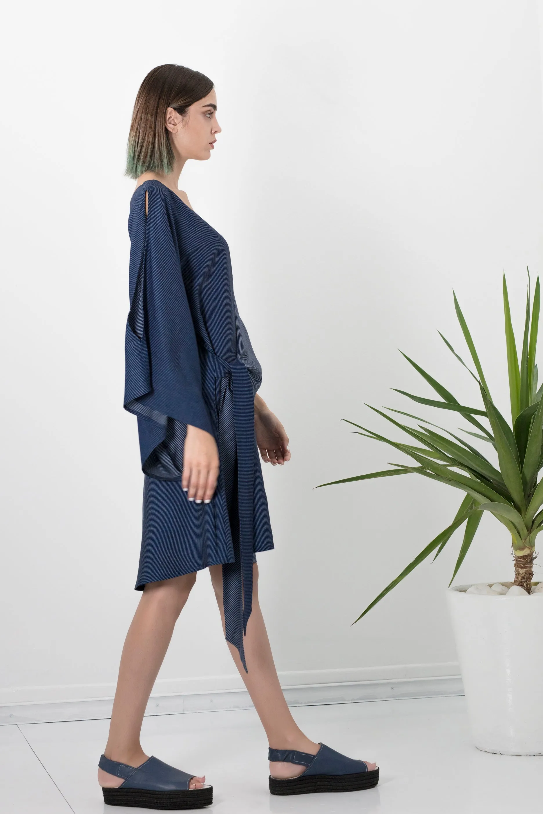 Asymmetrical Kyoto dress