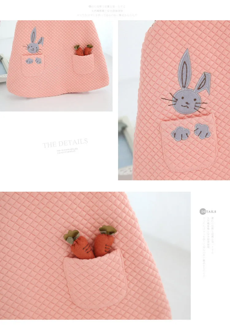 Autumn Baby Girls Dress Rabbit
