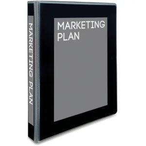 Avery® Ultralast 3 Ring Binder, 1" Slant Rings, 1 Black Binder