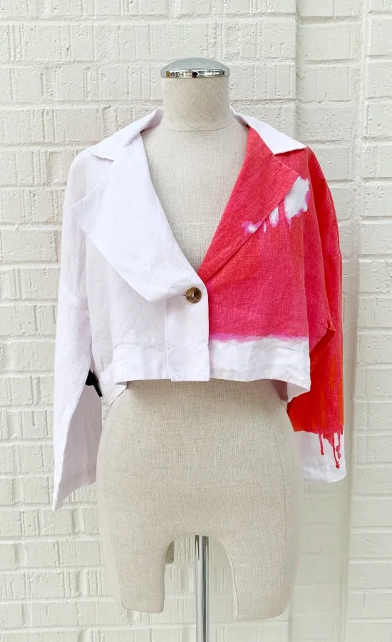 Banana Blue Pink Drip Jacket
