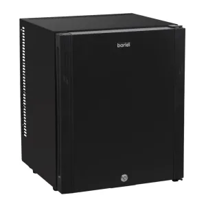 Baridi 25L Drinks, Beer & Wine Mini Fridge with LED Light - Black - A