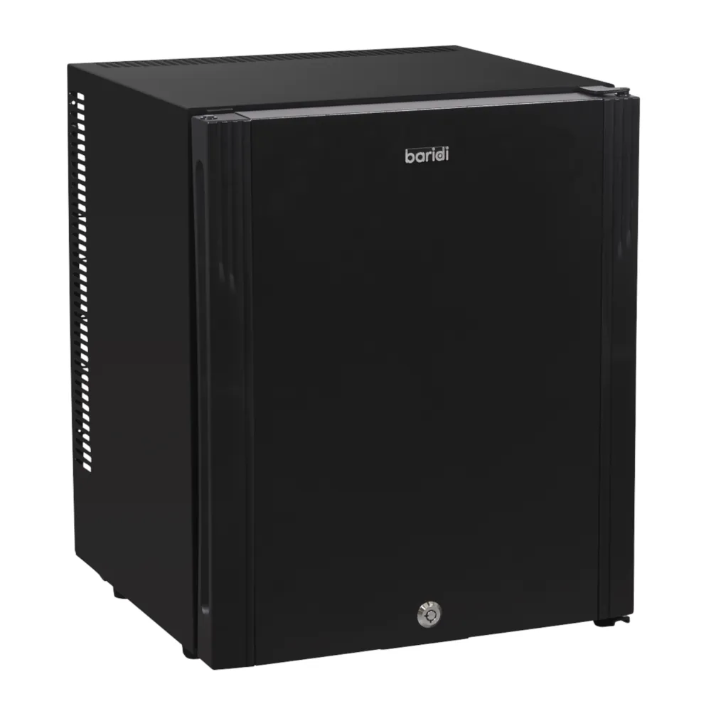Baridi 25L Drinks, Beer & Wine Mini Fridge with LED Light - Black - A