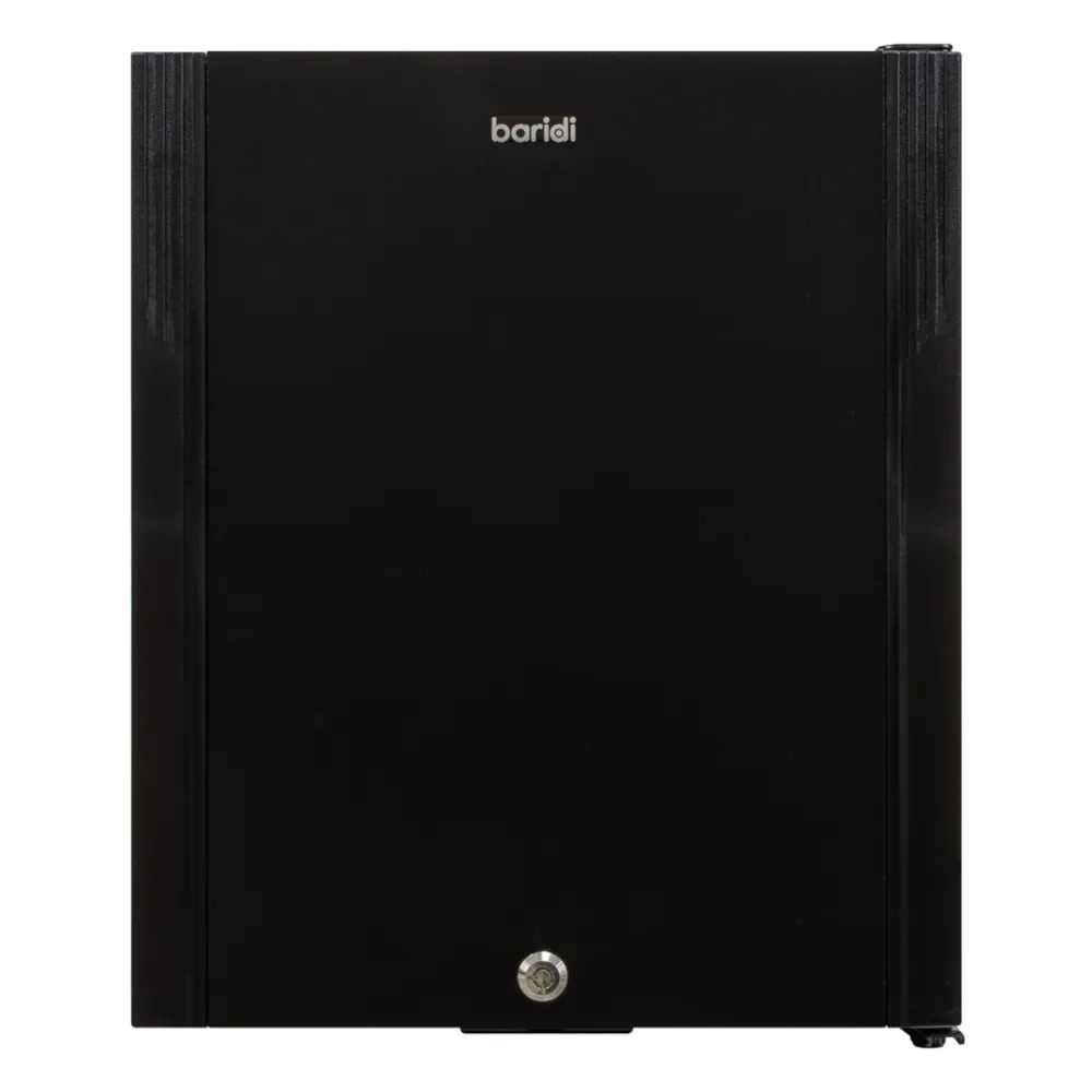 Baridi 25L Drinks, Beer & Wine Mini Fridge with LED Light - Black - A