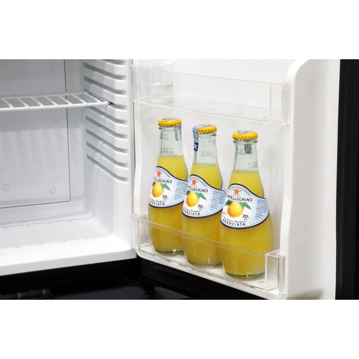 Baridi 25L Ultra Quiet Drinks & Wine Mini Cooler Fridge with LED Light, Black