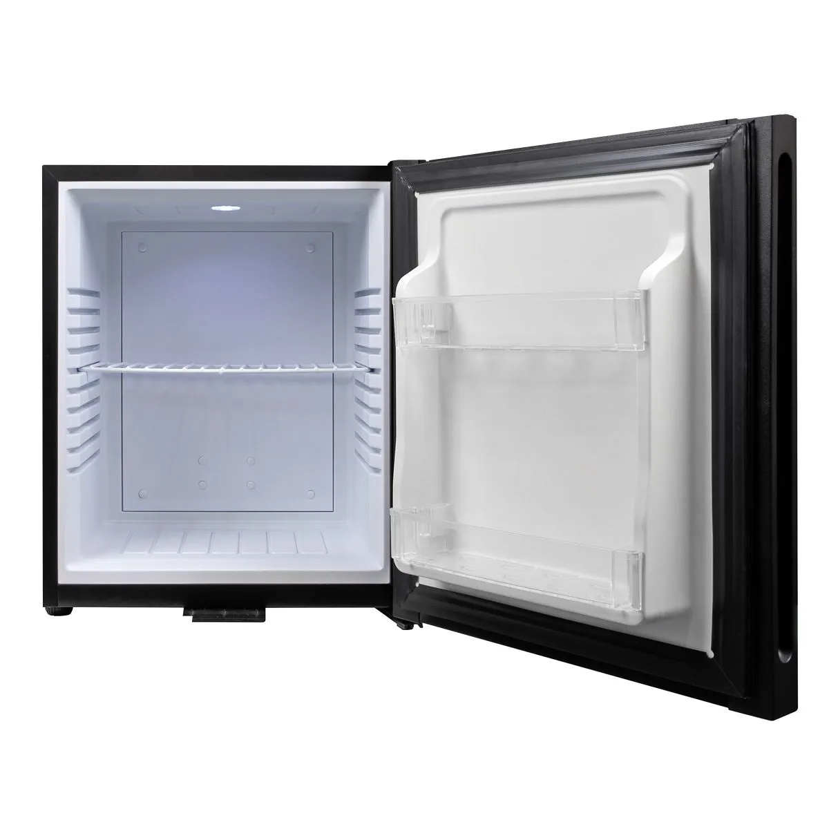 Baridi 25L Ultra Quiet Drinks & Wine Mini Cooler Fridge with LED Light, Black