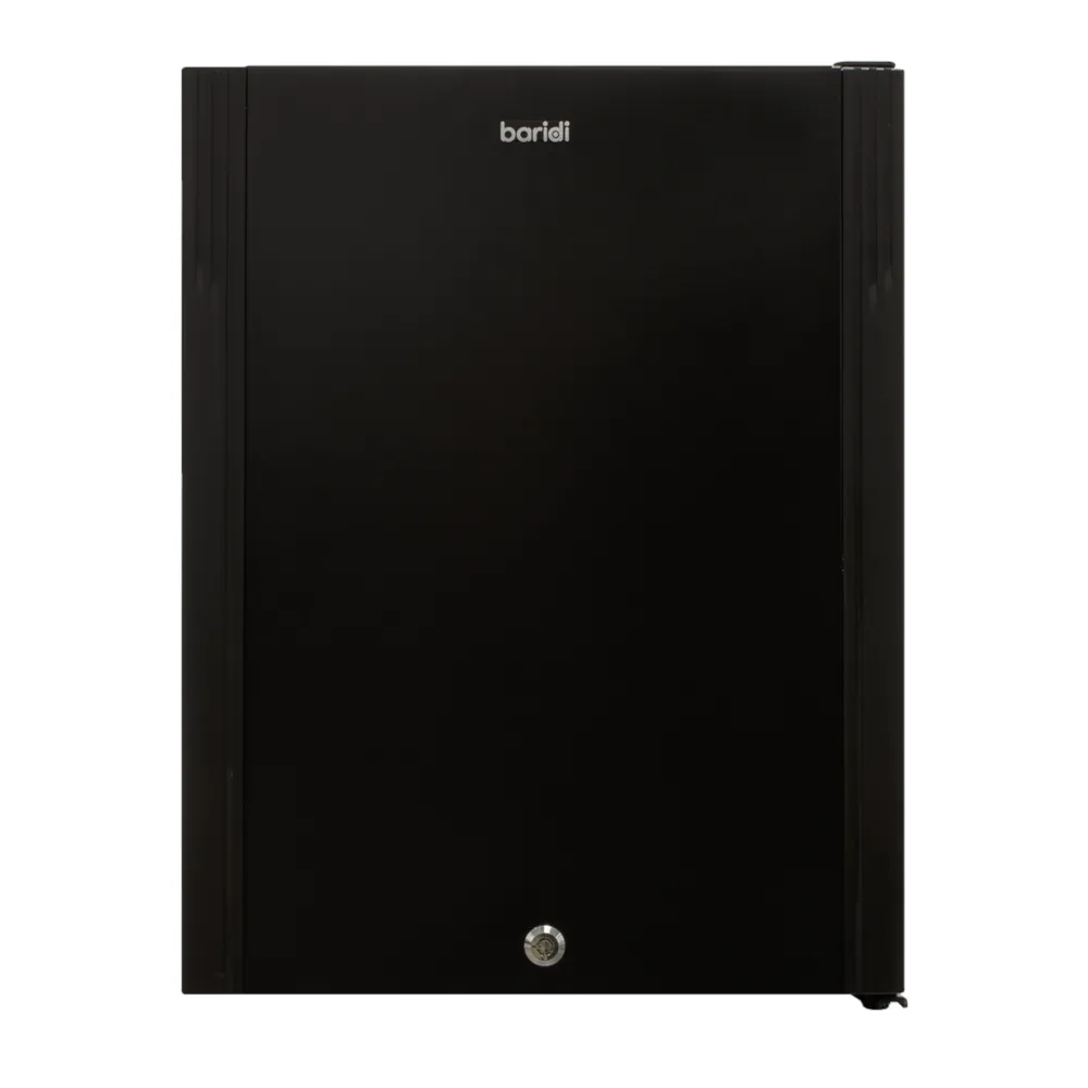 Baridi 35L Drinks, Beer & Wine Mini Fridge with LED Light - Black - A