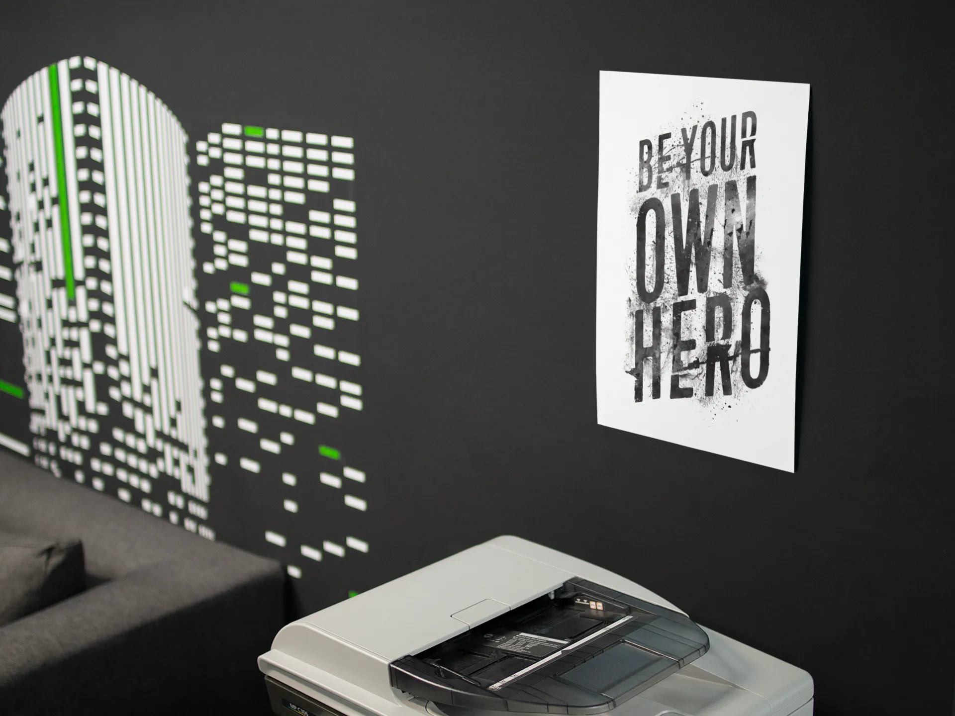 Be Your Own Hero | Canvas Art