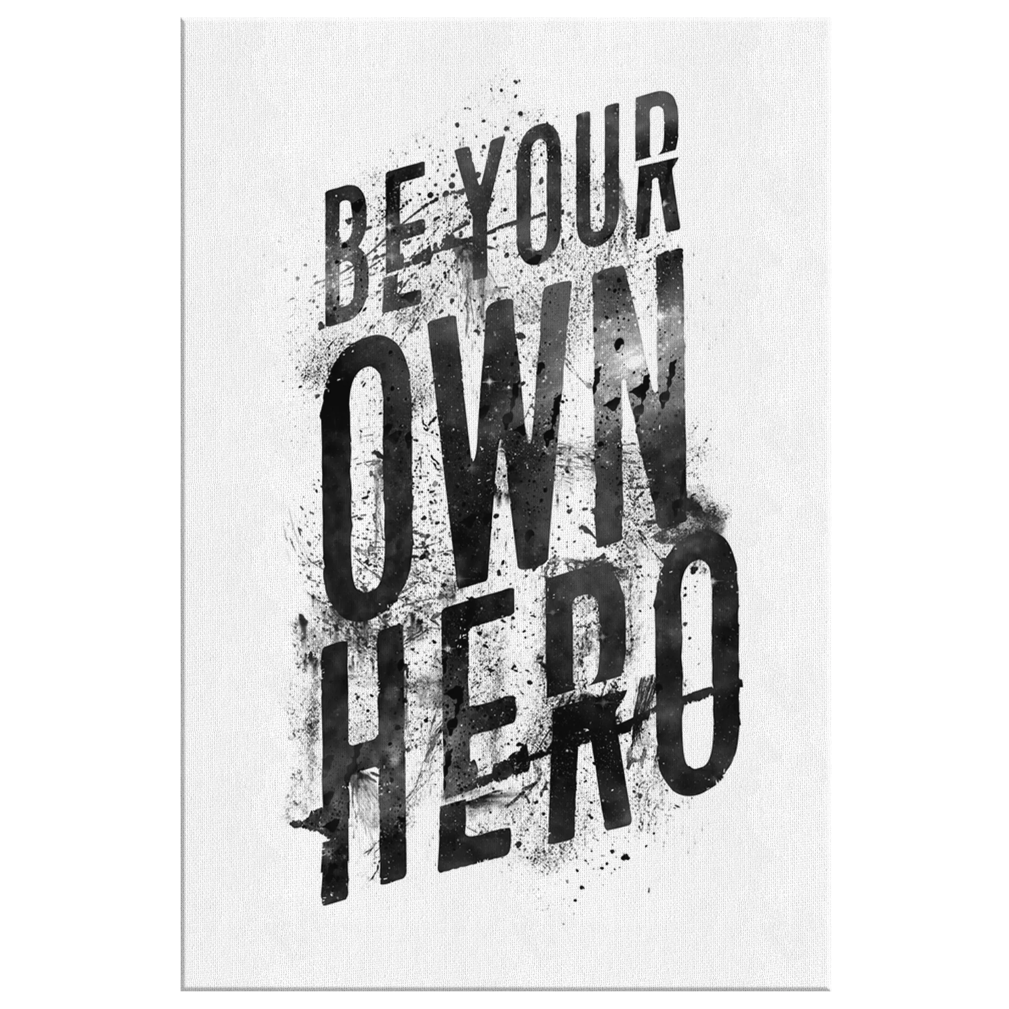Be Your Own Hero | Canvas Art