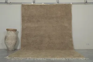 Beni ourain rug - Custom Moroccan area rug - Brown Berber rug