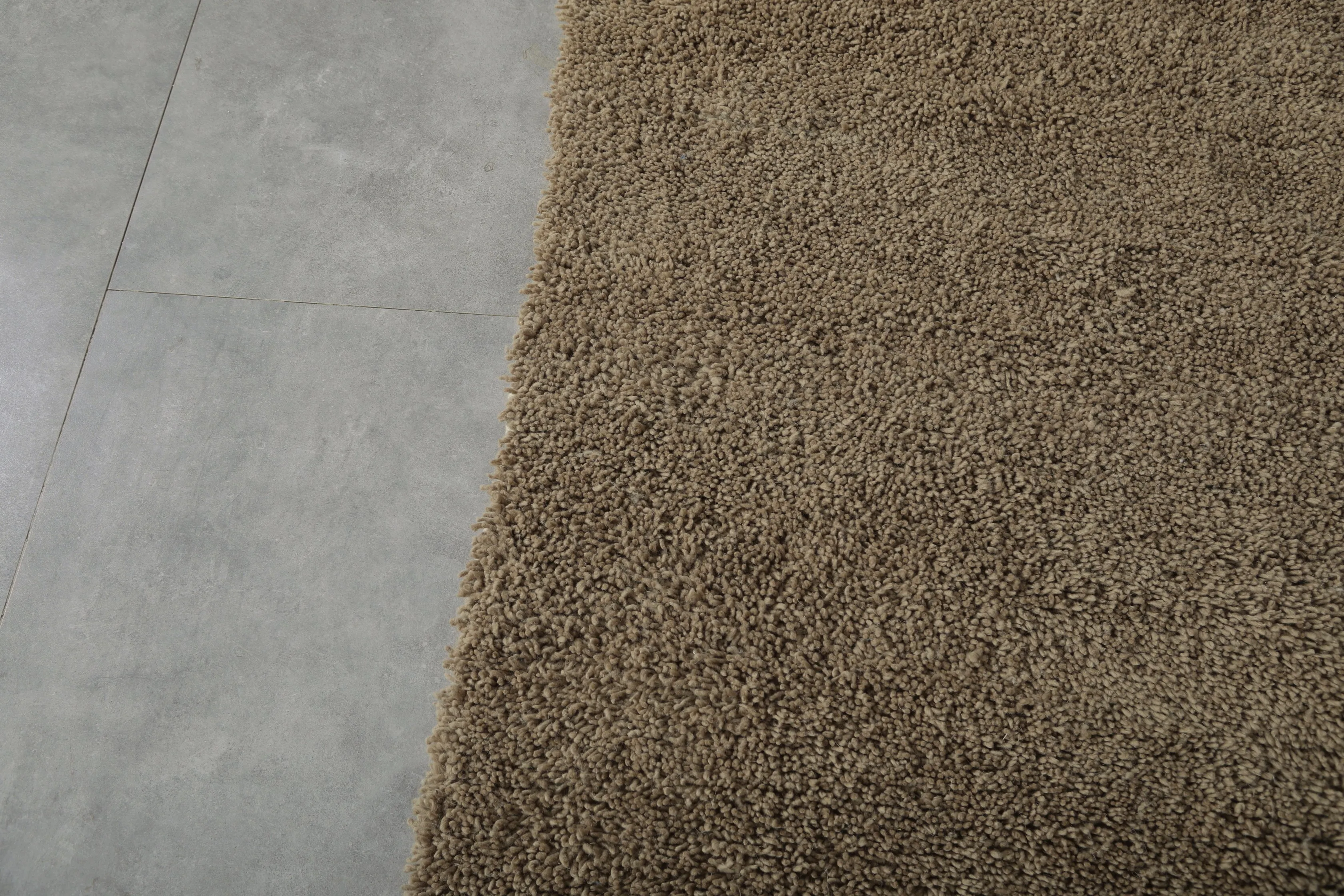 Beni ourain rug - Custom Moroccan area rug - Brown Berber rug