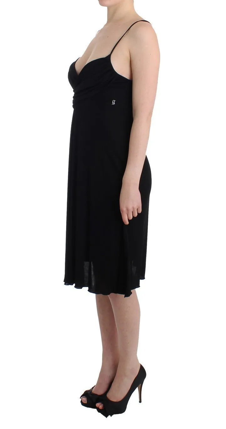 Black jersey dress
