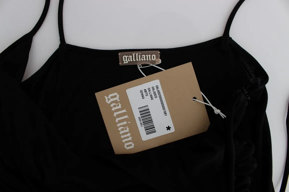 Black jersey dress