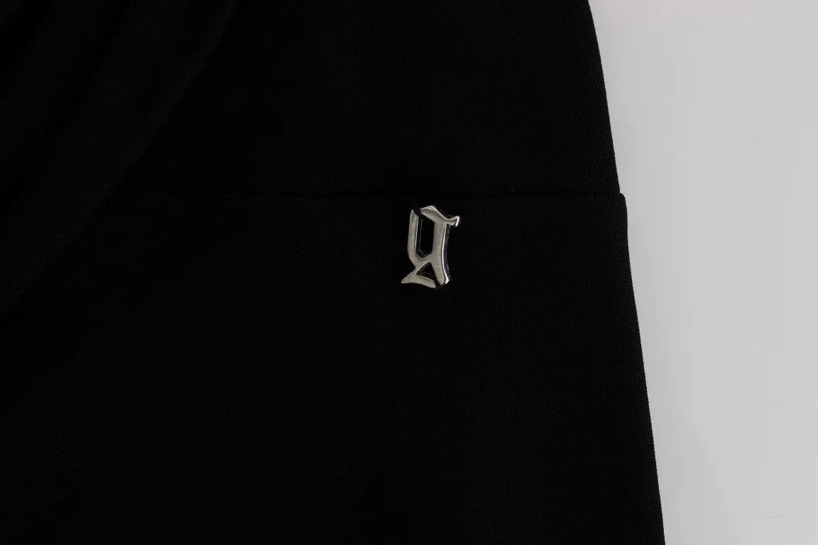 Black jersey dress