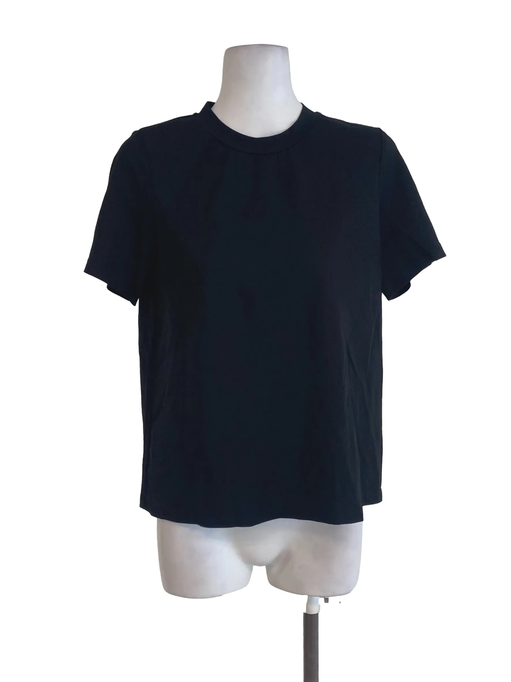 Black Plain Tee