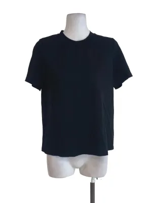 Black Plain Tee