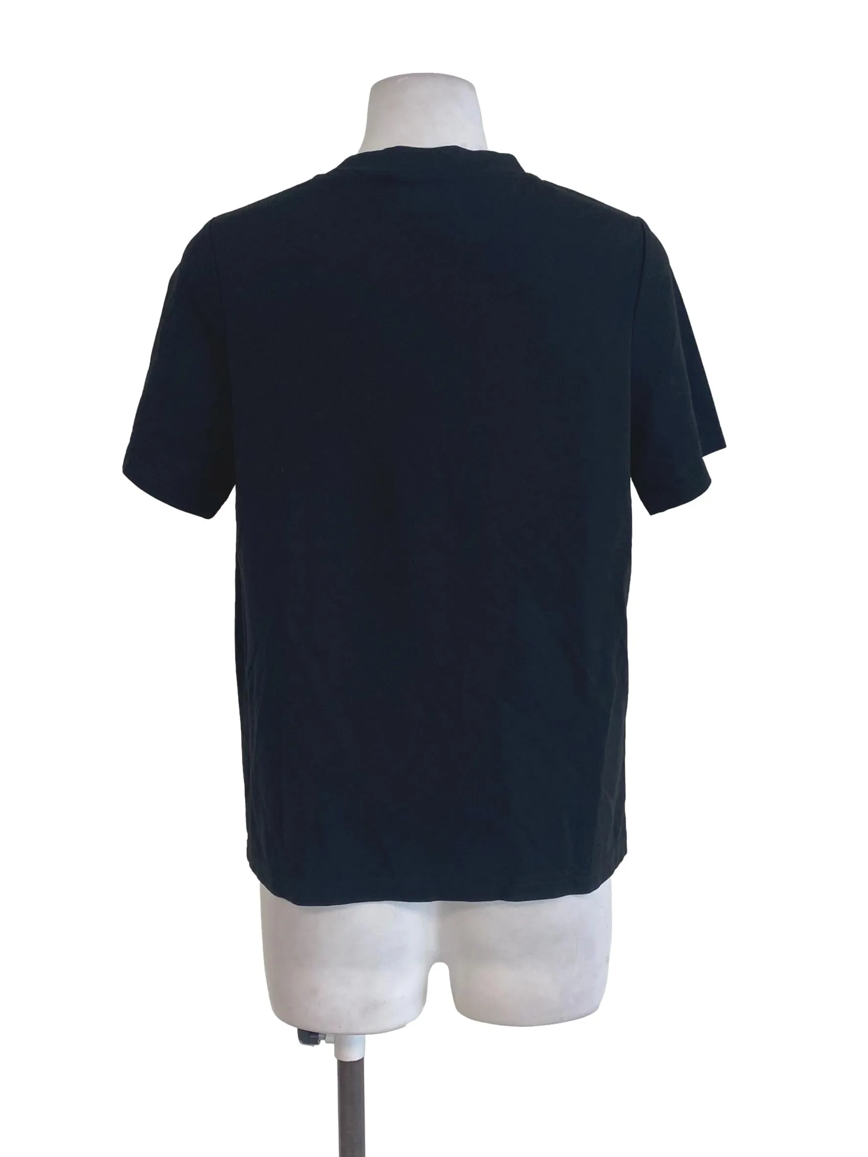 Black Plain Tee