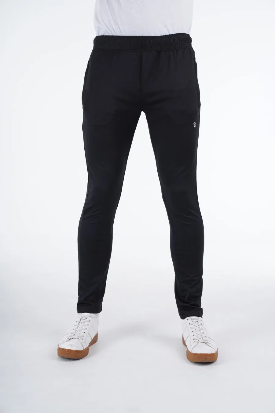 Black Zip Trousers