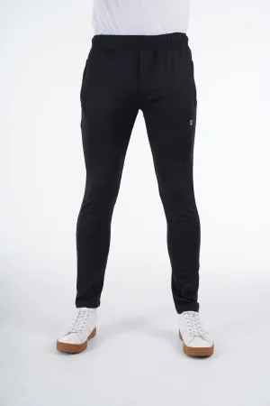 Black Zip Trousers