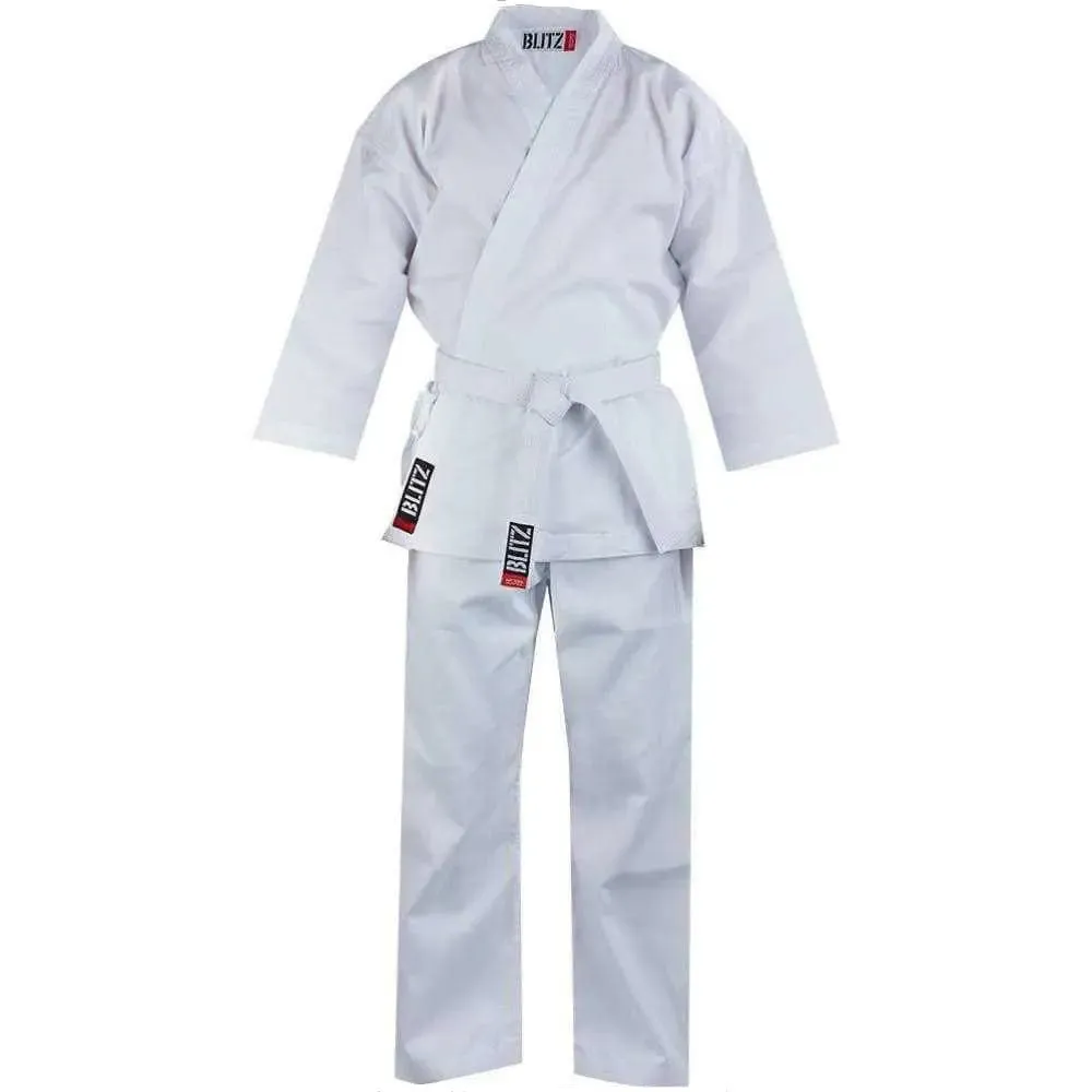 Blitz Sports Adult 6oz Karate Suit - White