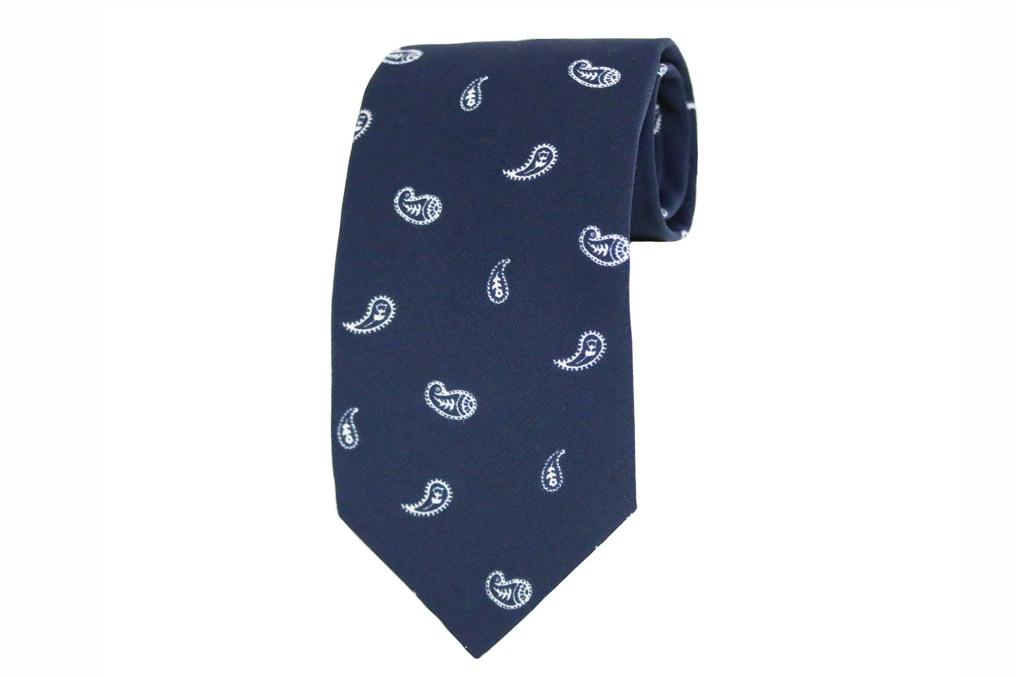 Blue Paisley Tie