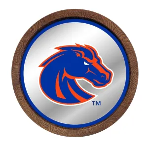 Boise State Broncos: Mascot - Mirrored Barrel Top Mirrored Wall Sign