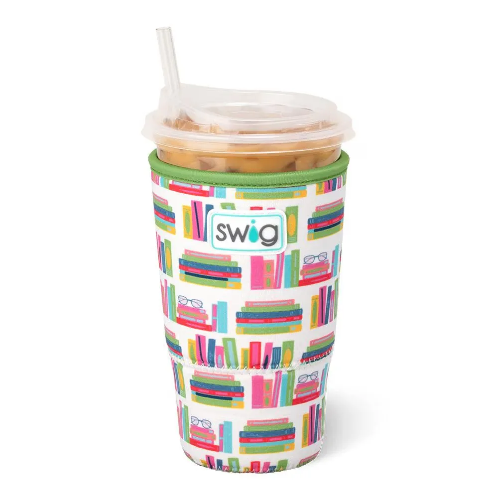 Book Club Iced Cup Coolie (Large) by Swig (Ships in April)