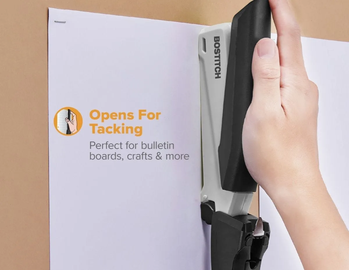 Bostitch InPower 20 Desktop Stapler Black/Silver 1108