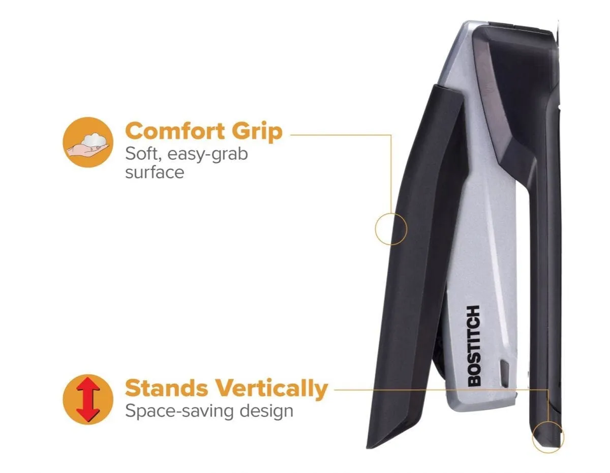 Bostitch InPower 20 Desktop Stapler Black/Silver 1108