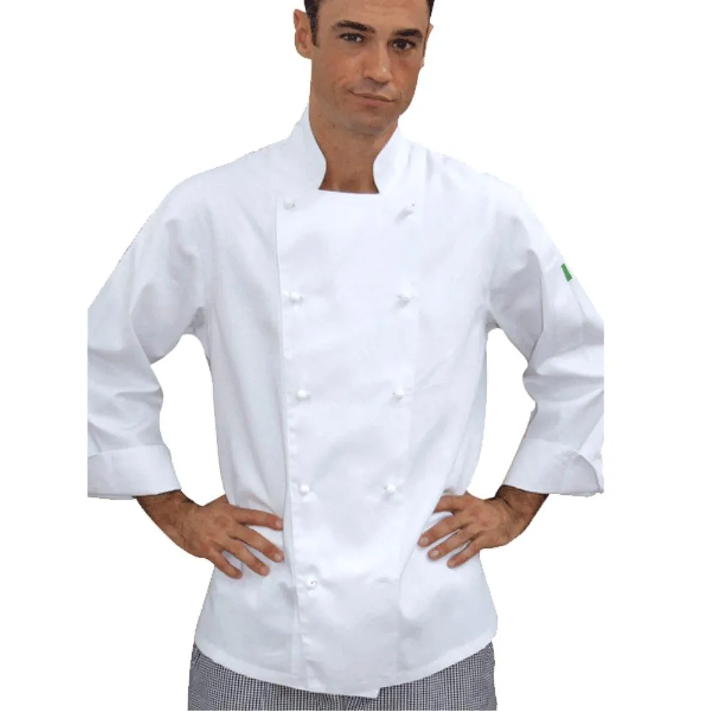 Brigade - Traditional White Long Sleeve Chef Jacket