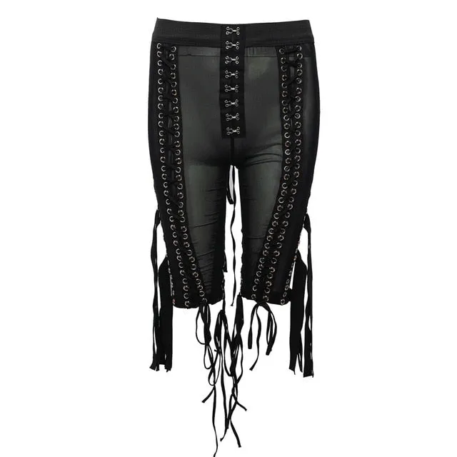 Buckle V Neck Outwear Sexy Pants
