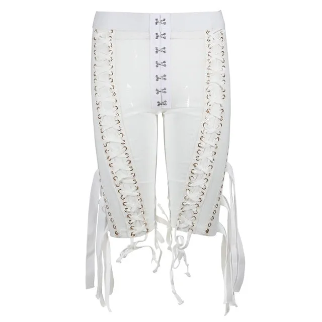 Buckle V Neck Outwear Sexy Pants