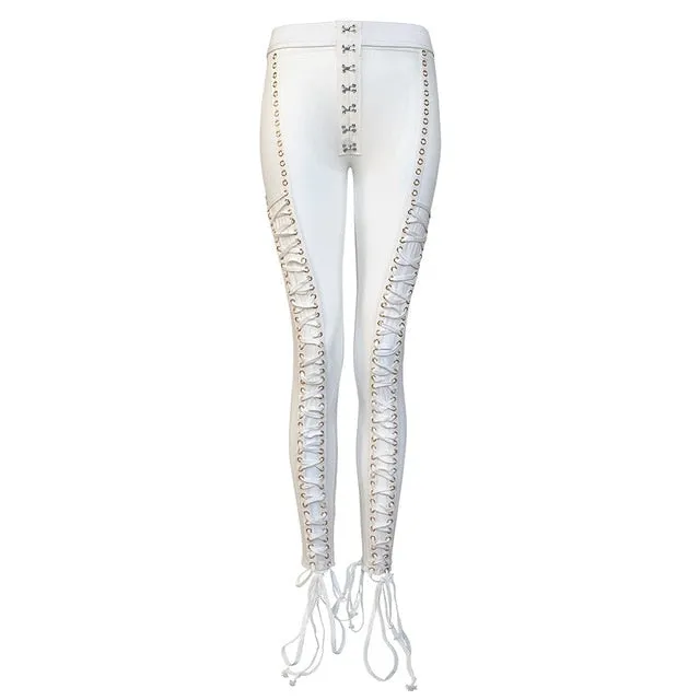 Buckle V Neck Outwear Sexy Pants
