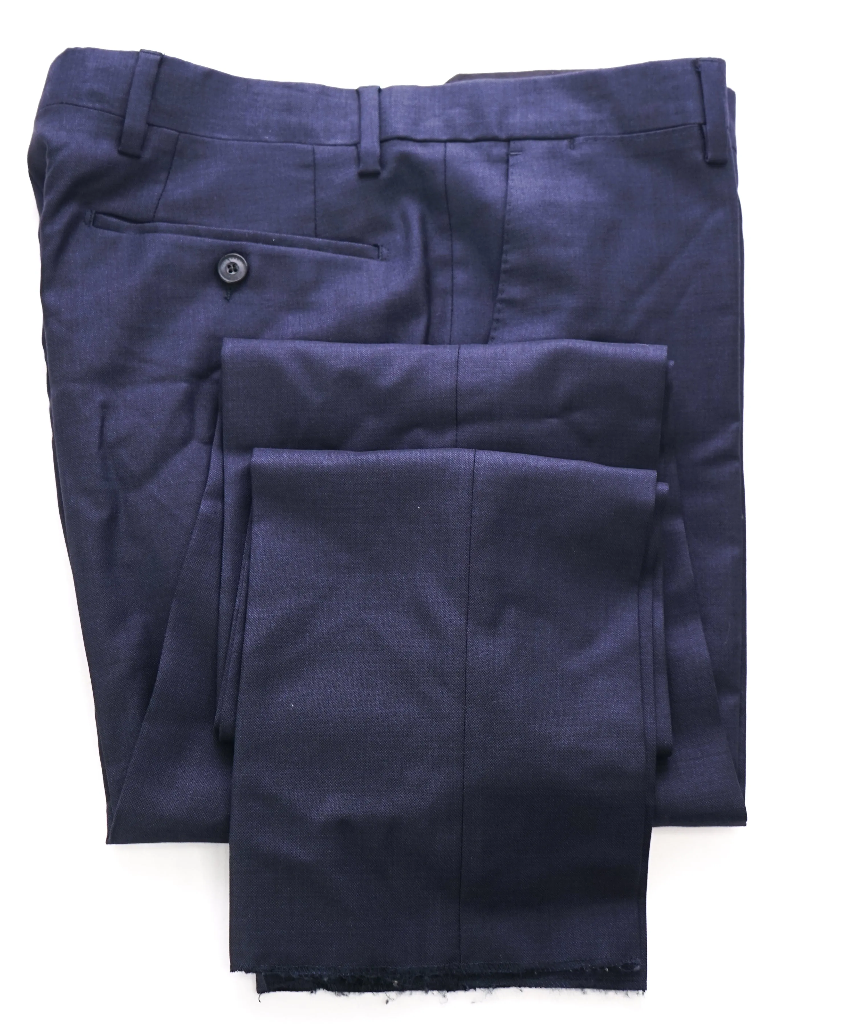 BURBERRY LONDON - Made in Italy Blue Flat Front Dress Pants - 31W