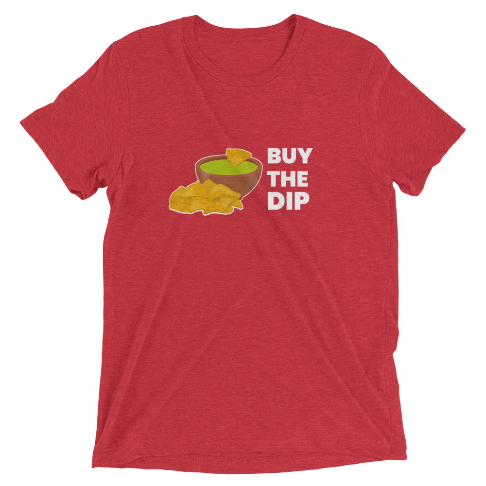 Buy the Dip Guacalmole and Chips - Investor Tee Shirt