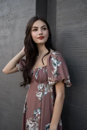 Camilla floral midi